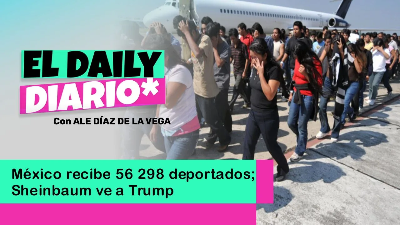 Lee más sobre el artículo México recibe 56 298 deportados; Sheinbaum ve a Trump