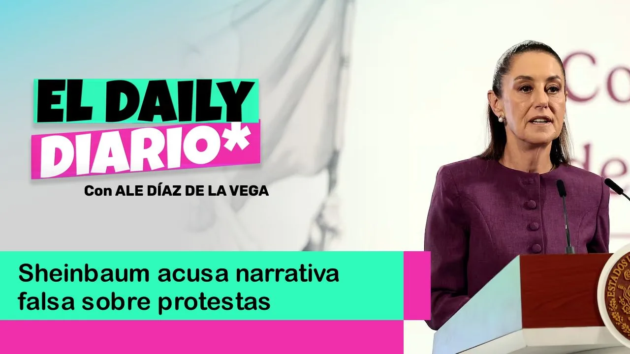 Lee más sobre el artículo Sheinbaum acusa narrativa falsa sobre protestas