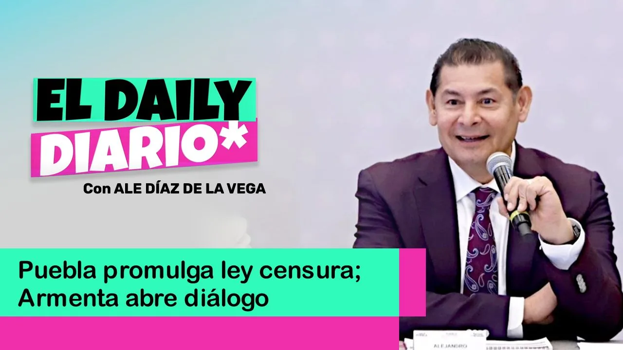 Lee más sobre el artículo Puebla promulga ley censura; Armenta abre diálogo