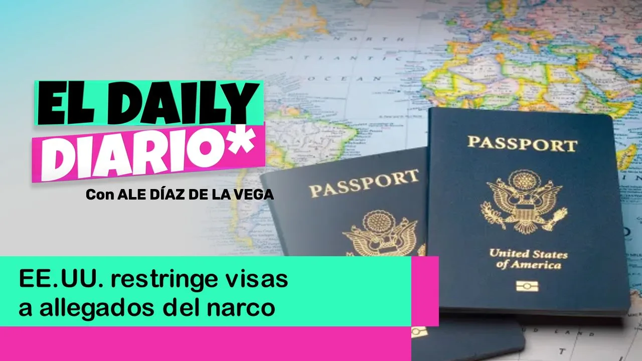 Lee más sobre el artículo EE.UU. restringe visas a allegados del narco