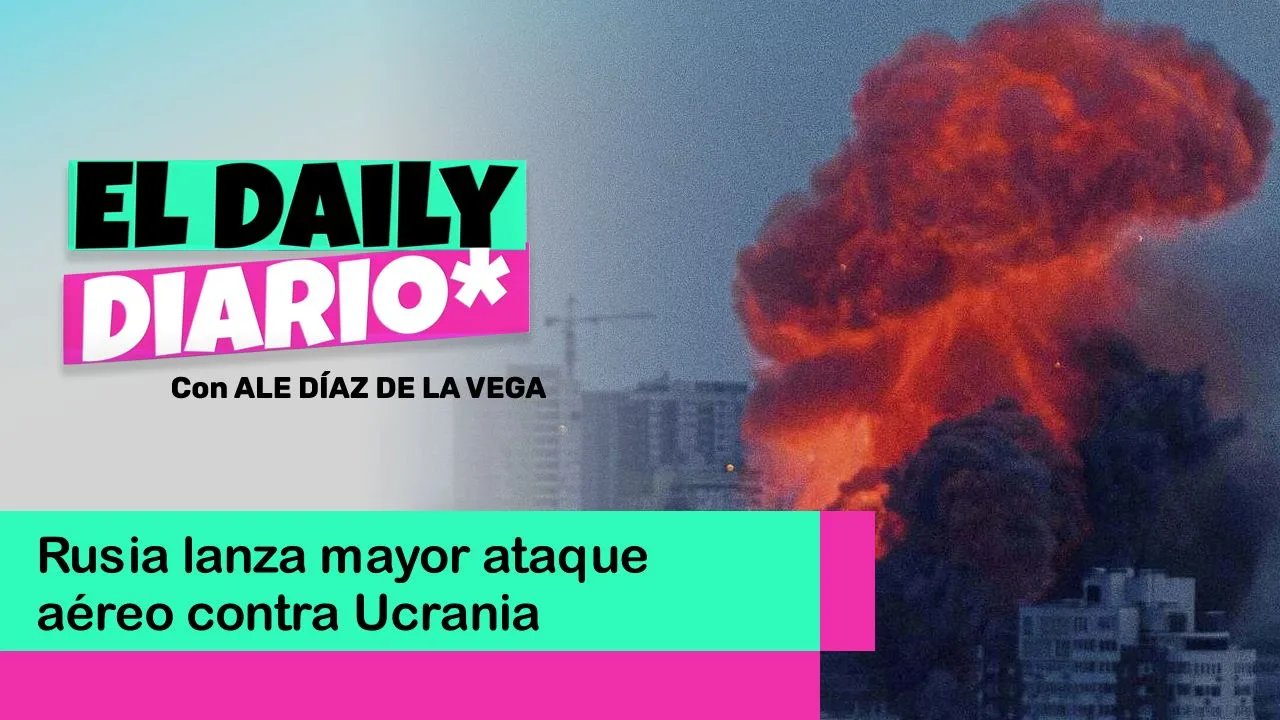 Lee más sobre el artículo Rusia lanza mayor ataque aéreo contra Ucrania