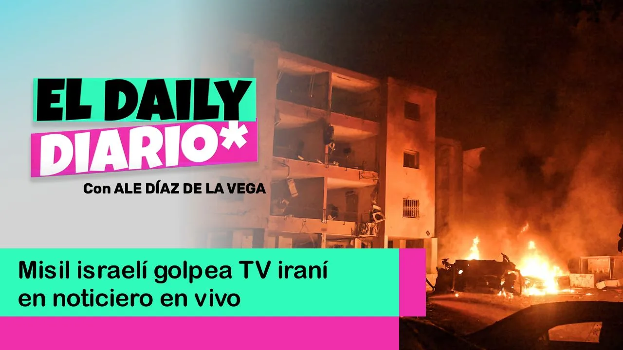 Lee más sobre el artículo Misil israelí golpea TV iraní en noticiero en vivo