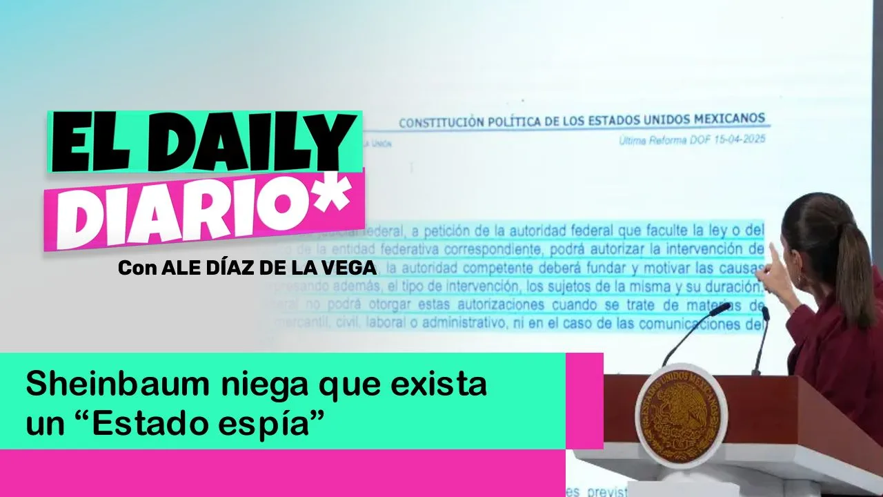 Lee más sobre el artículo Sheinbaum niega que exista un “Estado espía”
