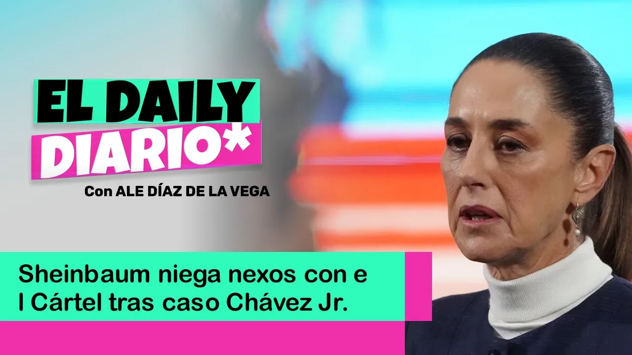 Lee más sobre el artículo Sheinbaum niega nexos con el Cártel tras caso Chávez Jr.