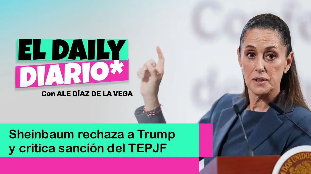 Lee más sobre el artículo Sheinbaum rechaza a Trump y critica sanción del TEPJF