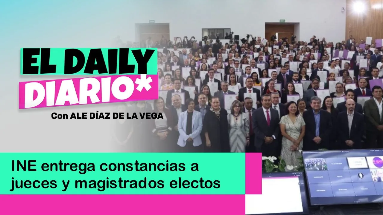 Lee más sobre el artículo INE entrega constancias a jueces y magistrados electos