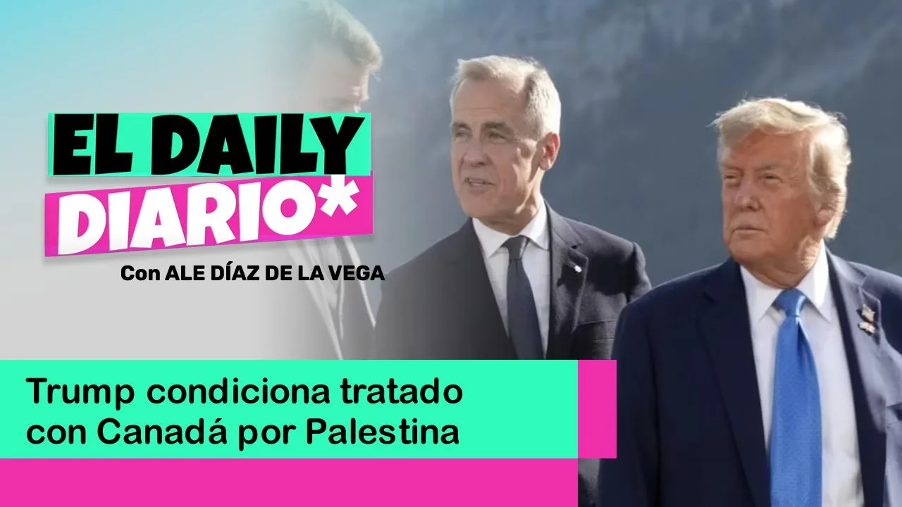 Lee más sobre el artículo Trump condiciona tratado con Canadá por Palestina