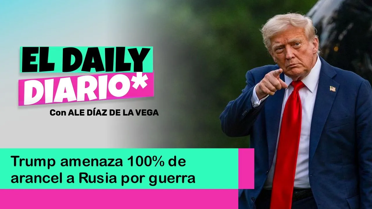 Lee más sobre el artículo Trump amenaza 100% de arancel a Rusia por guerra