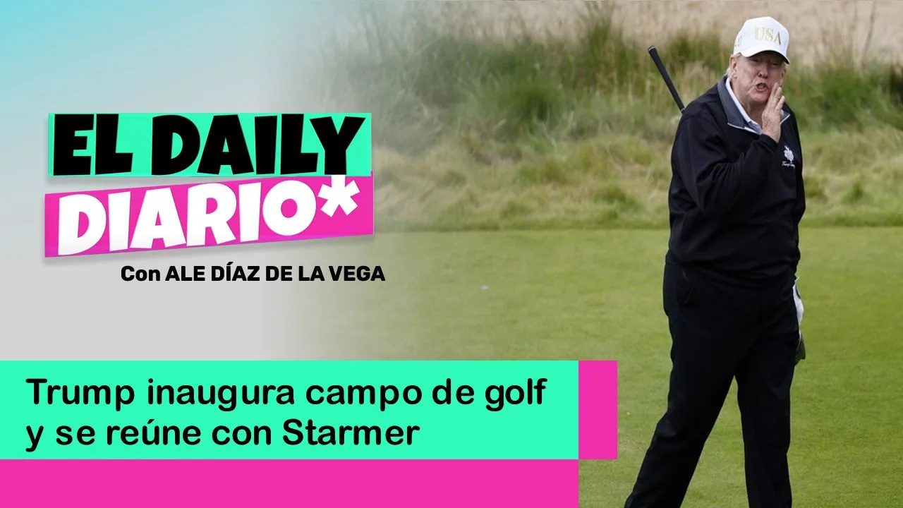 Lee más sobre el artículo Trump inaugura campo de golf y se reúne con Starmer