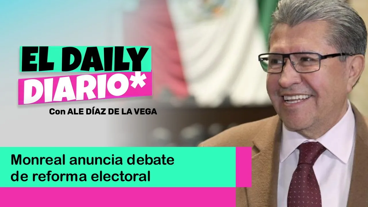 Lee más sobre el artículo Monreal anuncia debate de reforma electoral