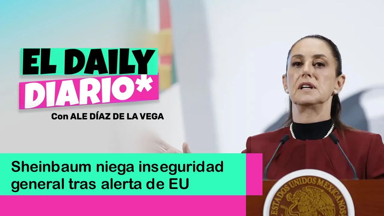 Lee más sobre el artículo Sheinbaum niega inseguridad general tras alerta de EU