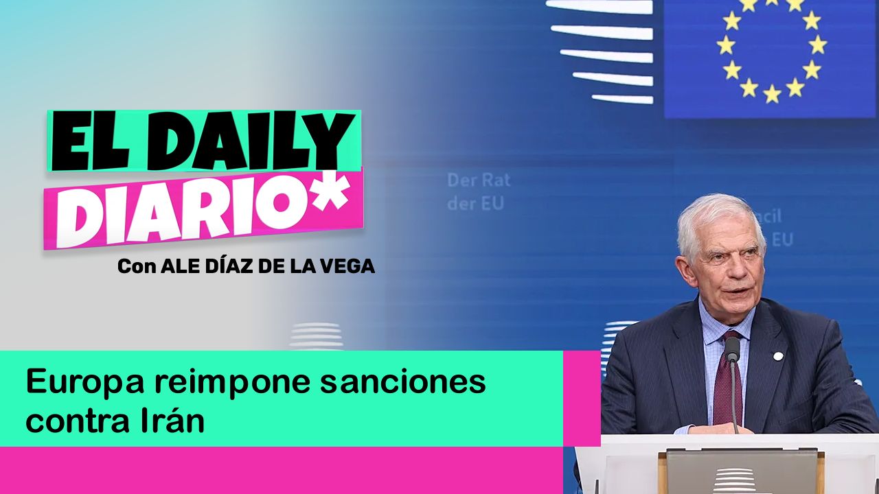 Lee más sobre el artículo Europa reimpone sanciones contra Irán