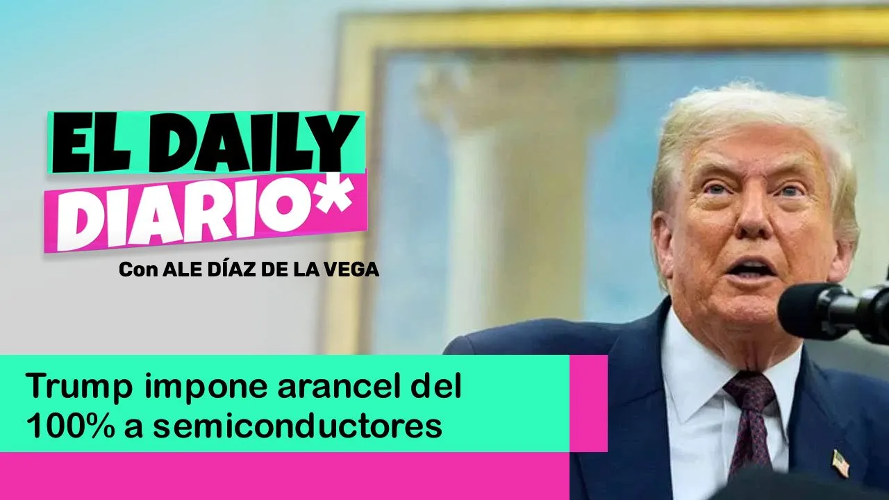 Lee más sobre el artículo Trump impone arancel del 100% a semiconductores