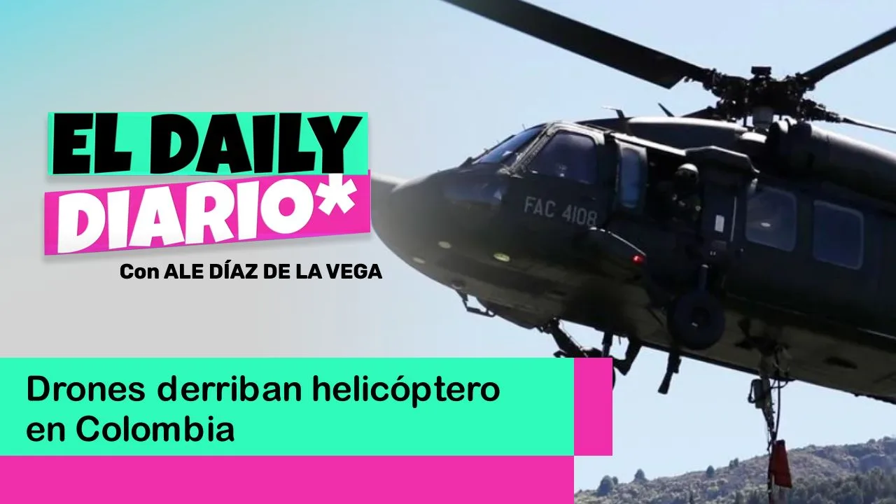 Lee más sobre el artículo Drones derriban helicóptero en Colombia
