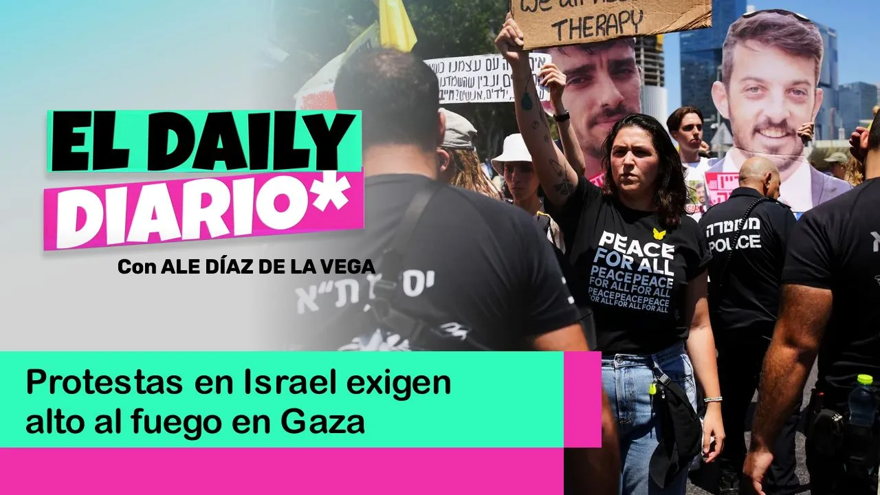 Lee más sobre el artículo Protestas en Israel exigen alto al fuego en Gaza