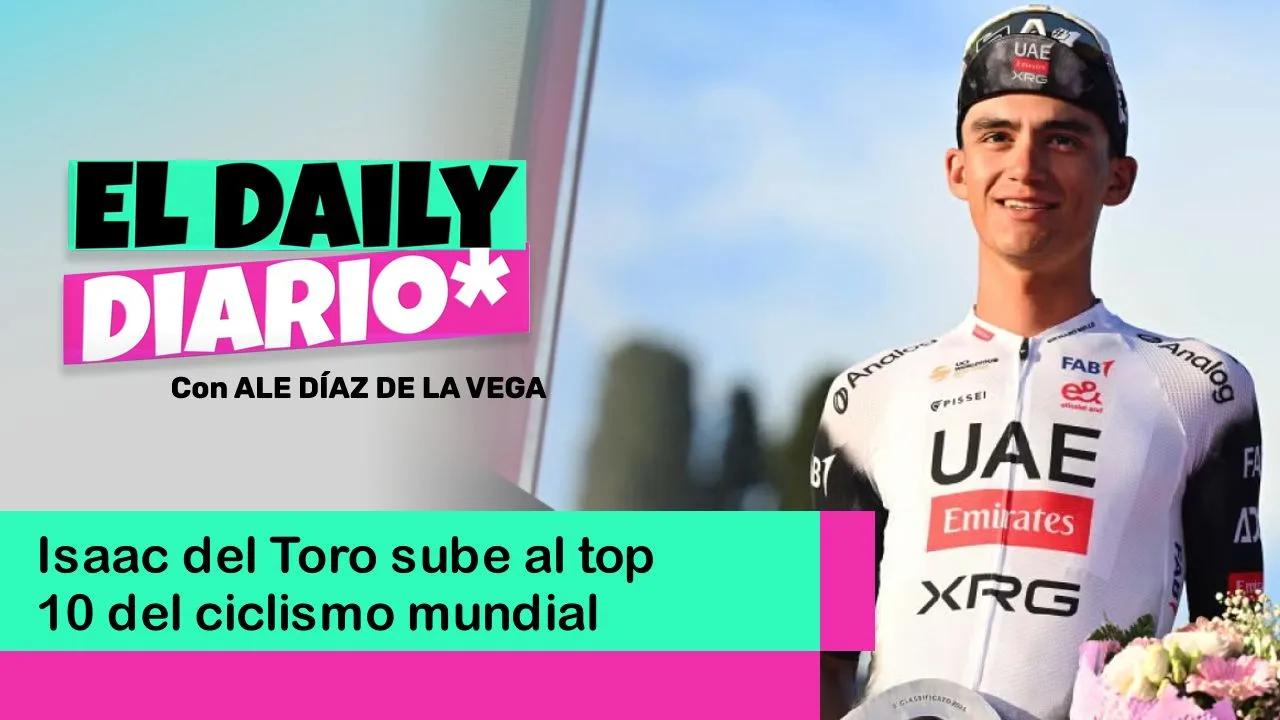 Lee más sobre el artículo Isaac del Toro sube al top 10 del ciclismo mundial