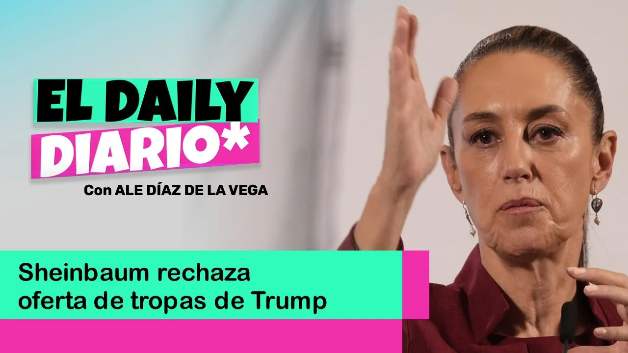 Lee más sobre el artículo Sheinbaum rechaza oferta de tropas de Trump