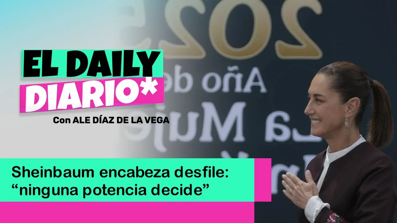 Lee más sobre el artículo Sheinbaum encabeza desfile: “ninguna potencia decide”