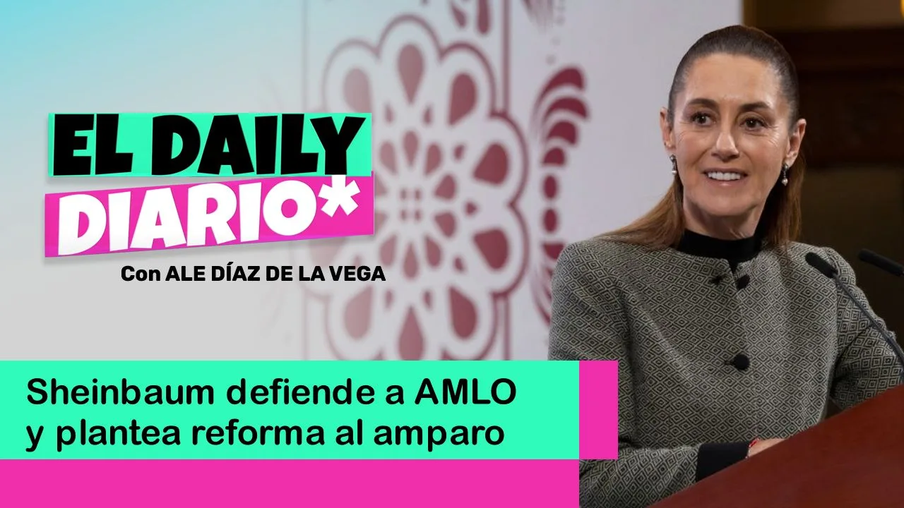 Lee más sobre el artículo Sheinbaum defiende a AMLO y plantea reforma al amparo
