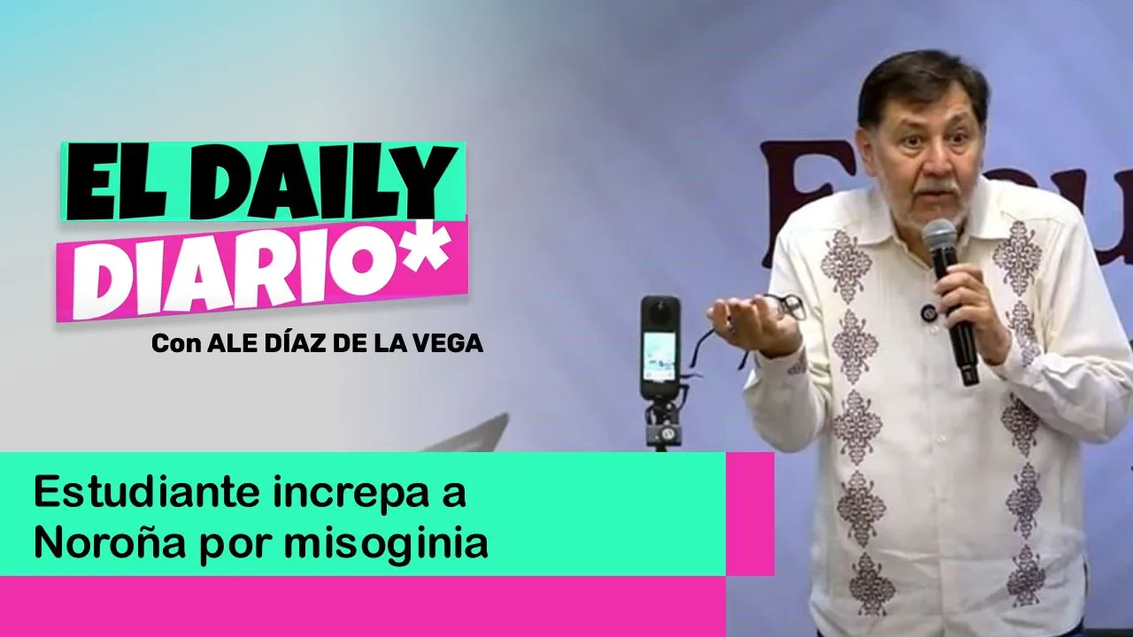 Lee más sobre el artículo Estudiante increpa a Noroña por misoginia