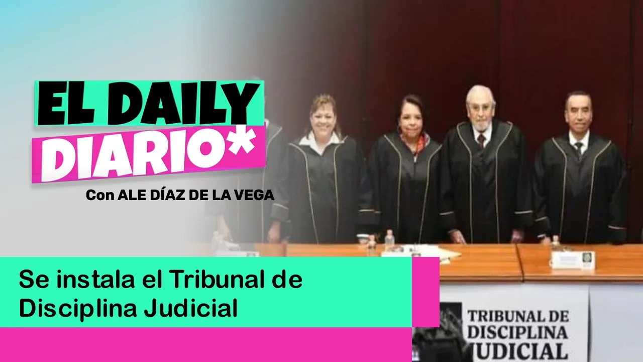 Lee más sobre el artículo Se instala el Tribunal de Disciplina Judicial