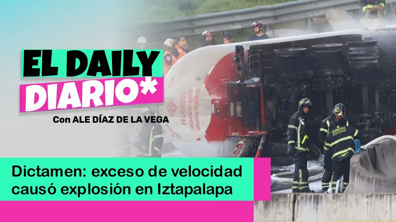 Lee más sobre el artículo Dictamen: exceso de velocidad causó explosión en Iztapalapa