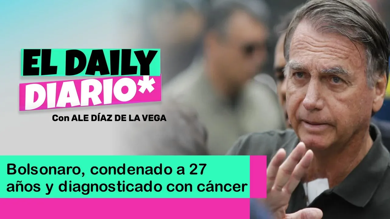 Lee más sobre el artículo Bolsonaro, condenado a 27 años y diagnosticado con cáncer