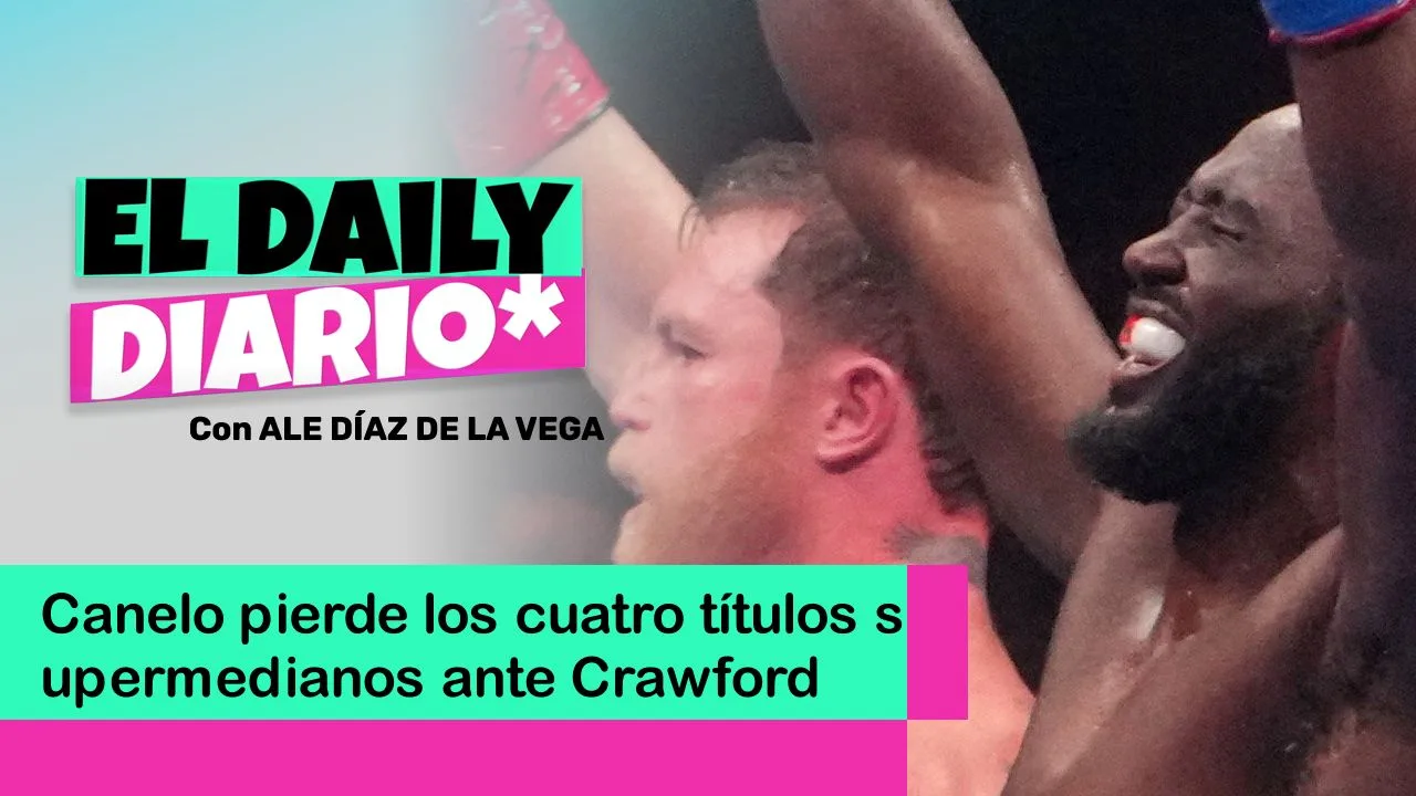 Lee más sobre el artículo Canelo pierde los cuatro títulos supermedianos ante Crawford
