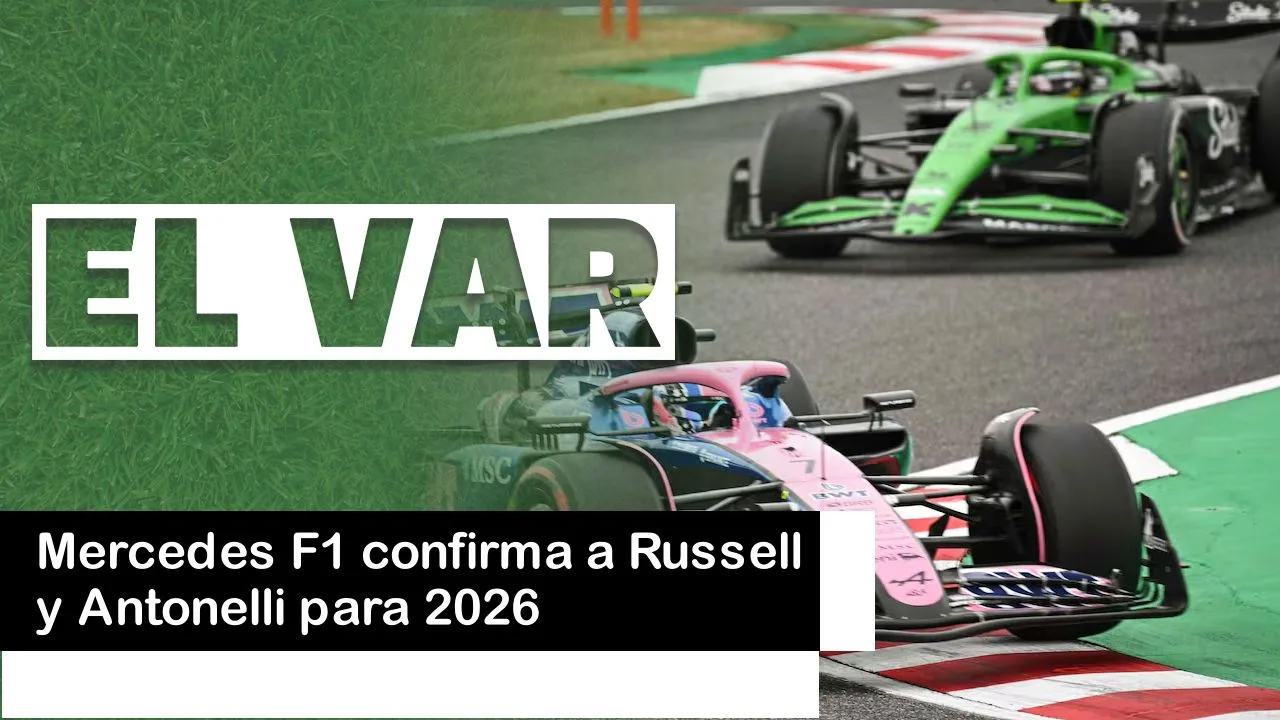 Lee más sobre el artículo Mercedes F1 confirma a Russell y Antonelli para 2026