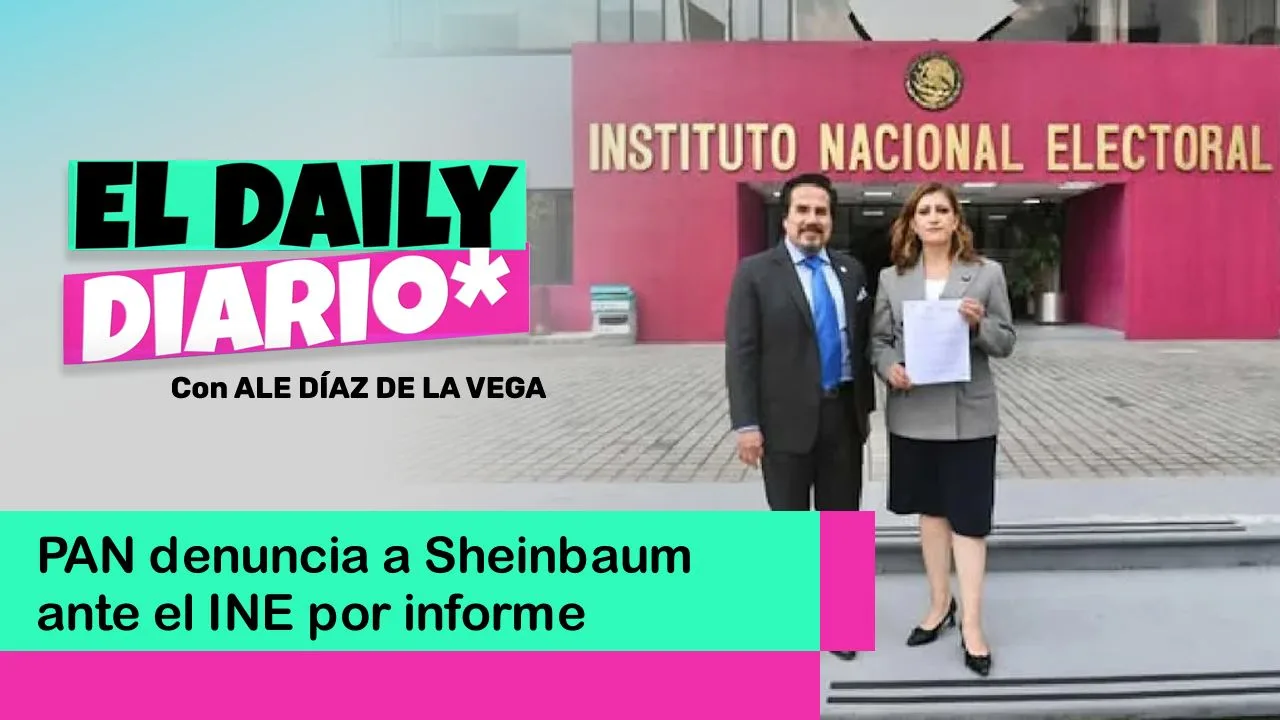 Lee más sobre el artículo PAN denuncia a Sheinbaum ante el INE por informe