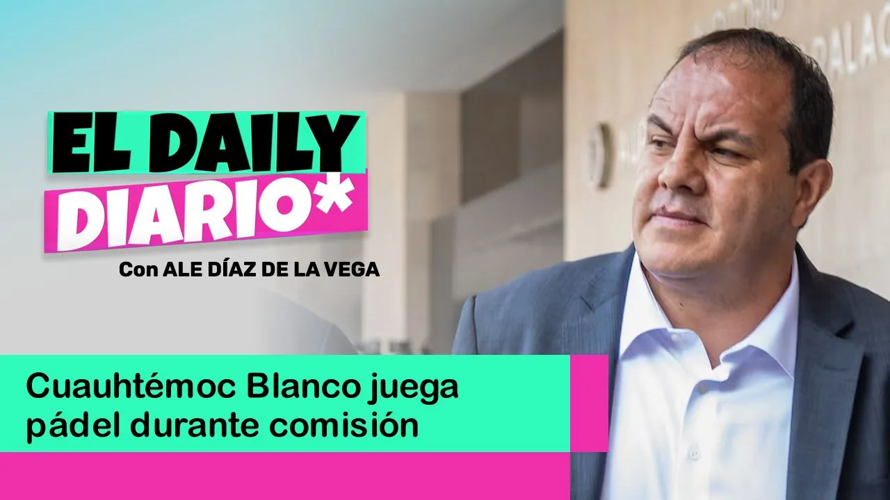 Lee más sobre el artículo Cuauhtémoc Blanco juega pádel durante comisión