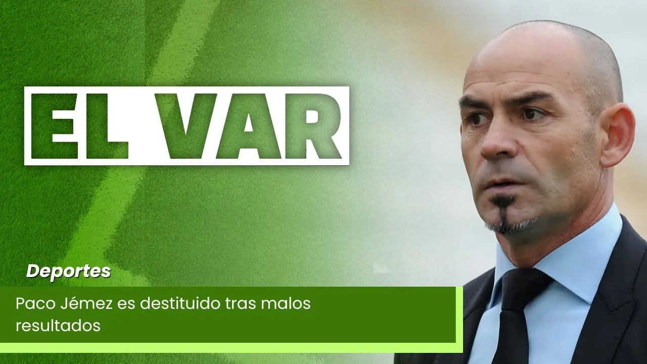 Lee más sobre el artículo Paco Jémez es destituido tras malos resultados