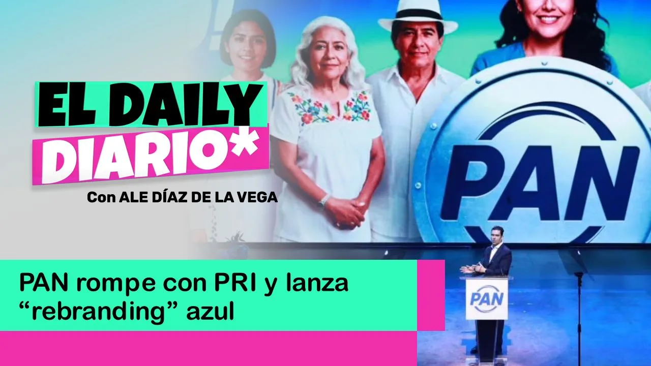 Lee más sobre el artículo PAN rompe con PRI y lanza “rebranding” azul