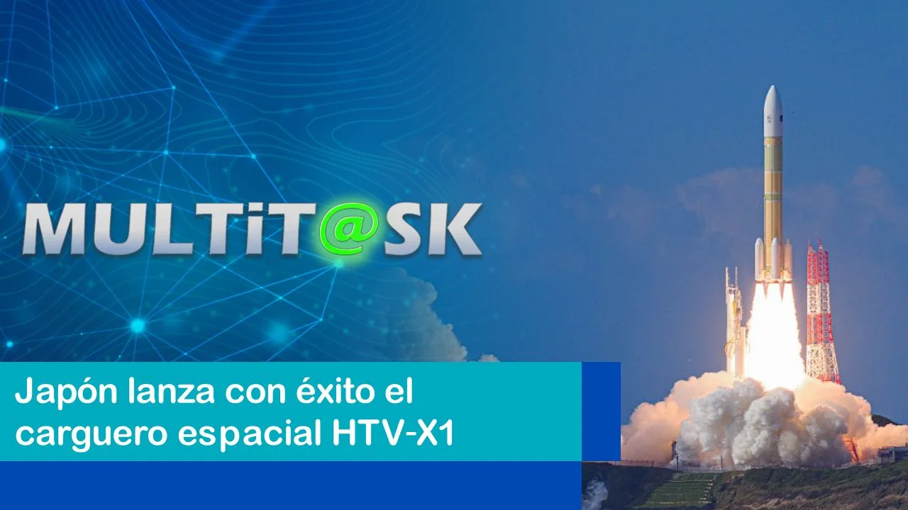 Lee más sobre el artículo Japón lanza con éxito el carguero espacial HTV‑X1