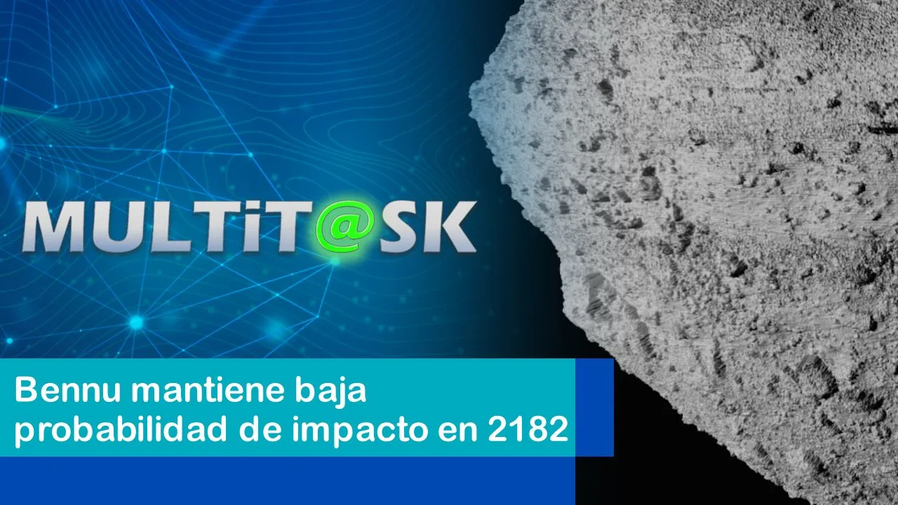Lee más sobre el artículo Bennu mantiene baja probabilidad de impacto en 2182