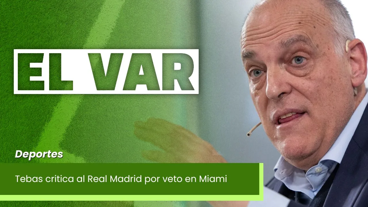 Lee más sobre el artículo Tebas critica al Real Madrid por veto en Miami