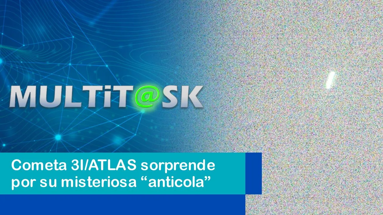 Lee más sobre el artículo Cometa 3I/ATLAS sorprende por su misteriosa “anticola”