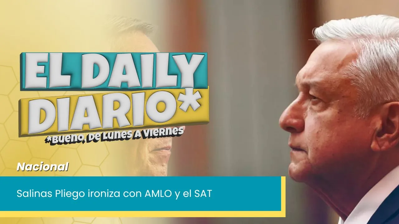 Lee más sobre el artículo Salinas Pliego ironiza con AMLO y el SAT