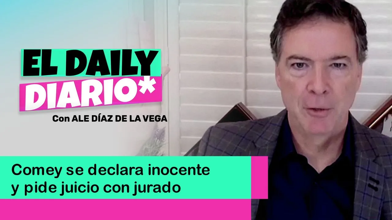 Lee más sobre el artículo Comey se declara inocente y pide juicio con jurado