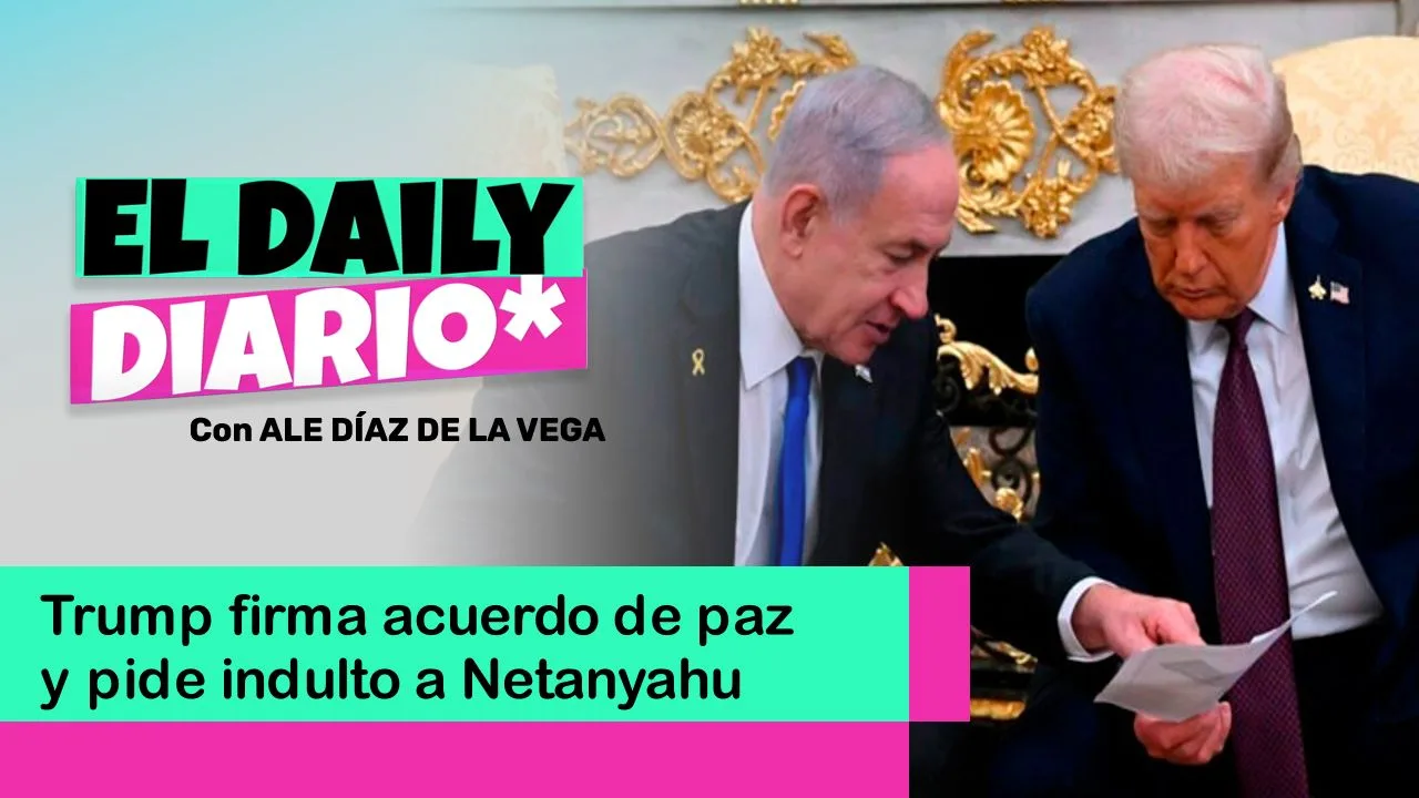 Lee más sobre el artículo Trump firma acuerdo de paz y pide indulto a Netanyahu