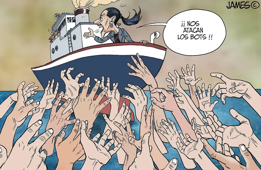 Lee más sobre el artículo Mientras el país se hunde, la presidenta ve “bots” donde hay ciudadanos pidiendo ayuda.