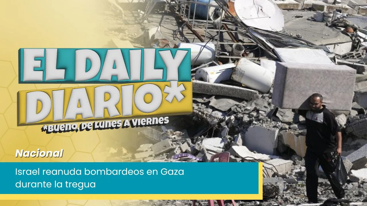 Lee más sobre el artículo Israel reanuda bombardeos en Gaza durante la tregua