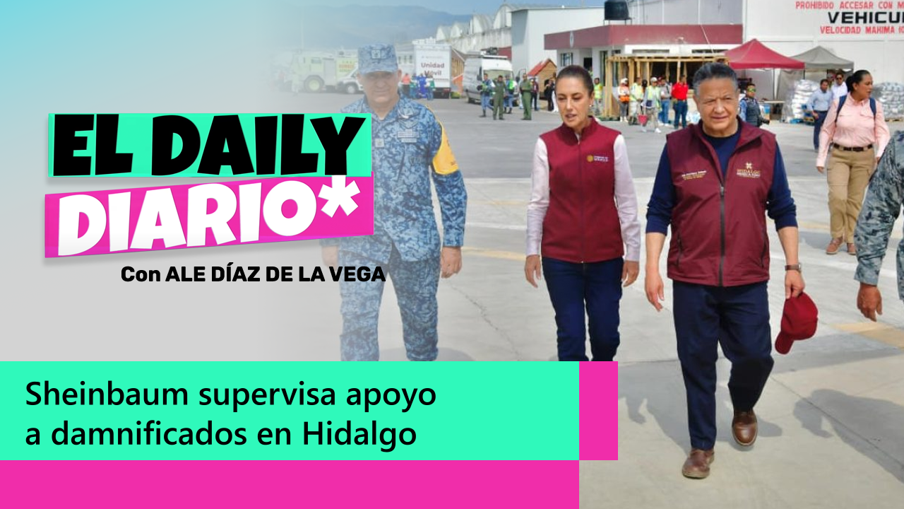 Lee más sobre el artículo Sheinbaum supervisa apoyos en Hidalgo tras lluvias extremas
