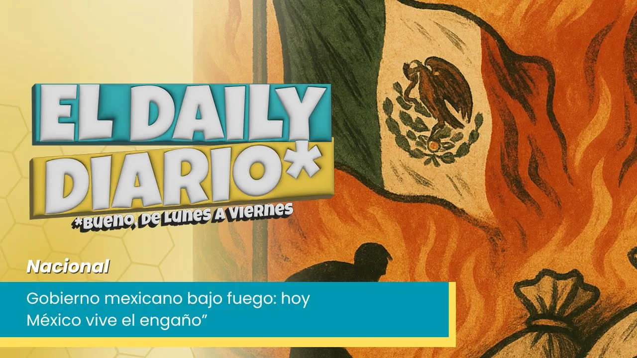 Lee más sobre el artículo Gobierno mexicano bajo fuego: “Prometieron cero corrupción y un sistema danés; hoy México vive el engaño”