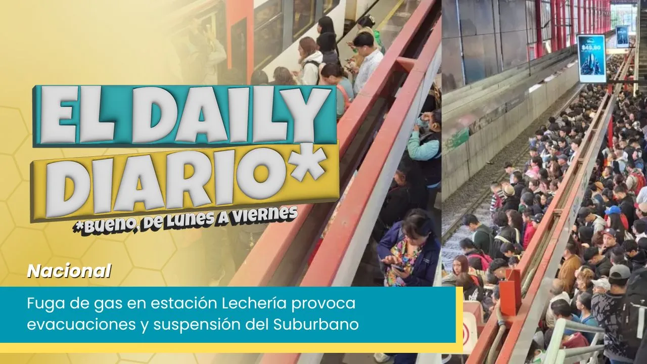 Lee más sobre el artículo Fuga de gas en estación Lechería provoca evacuaciones y suspensión del Suburbano