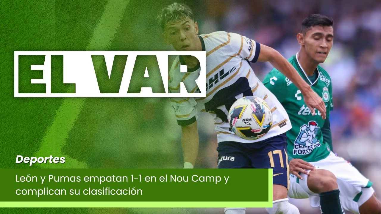 Lee más sobre el artículo León y Pumas empatan 1-1 en el Nou Camp y complican su clasificación