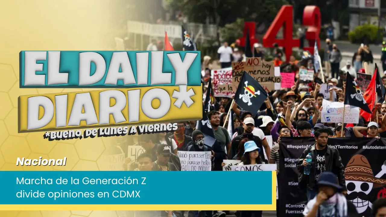 Lee más sobre el artículo Marcha de la Generación Z divide opiniones en CDMX