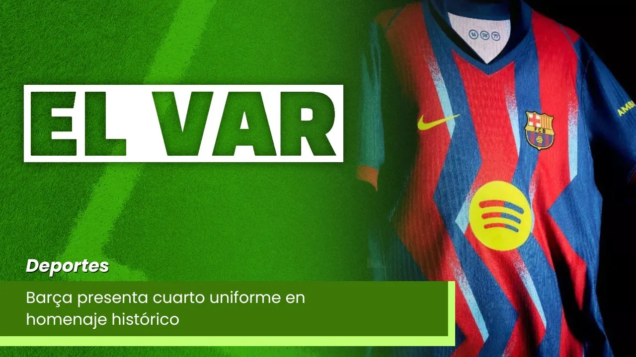 Lee más sobre el artículo Barça presenta cuarto uniforme en homenaje histórico