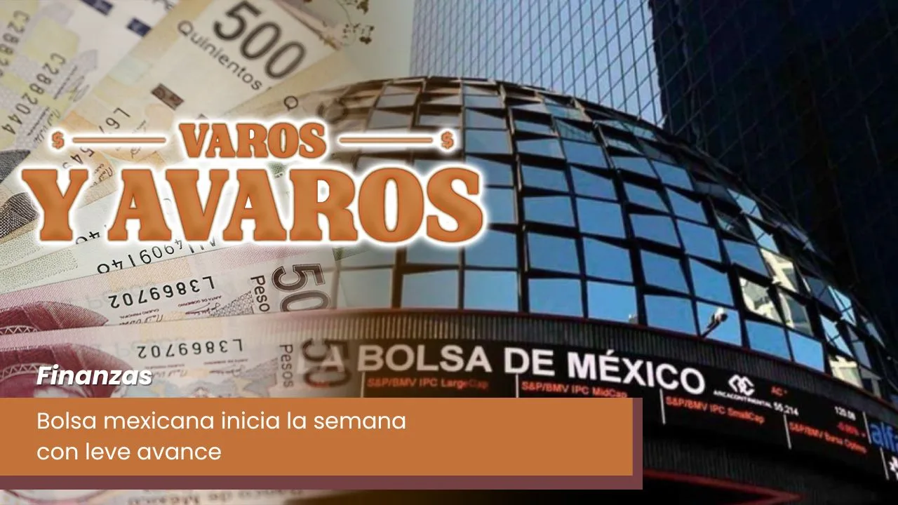 Lee más sobre el artículo Bolsa mexicana inicia la semana con leve avance