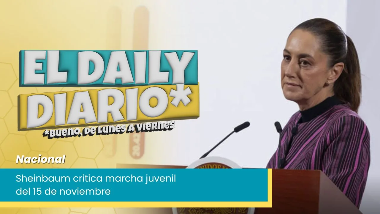 Lee más sobre el artículo Sheinbaum critica marcha juvenil del 15 de noviembre